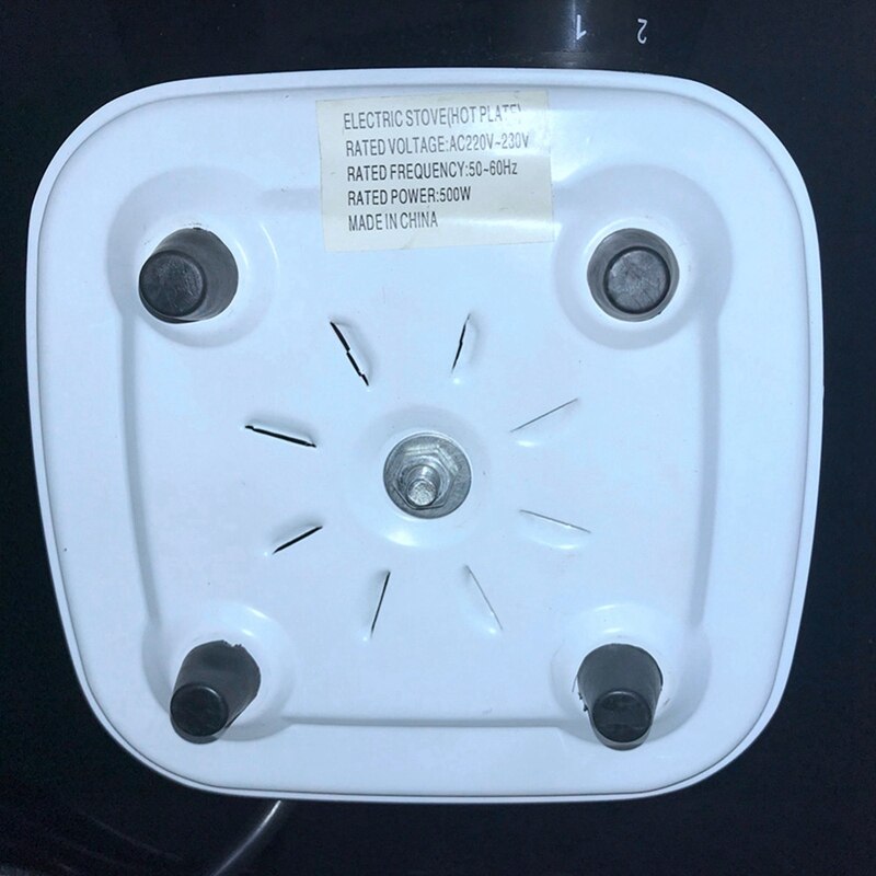 500W mini piastra riscaldante elettrica pianoforte di lavoro pratico piastra riscaldante solida forni di riscaldamento cucina piastra di cottura per la casa EU Plu