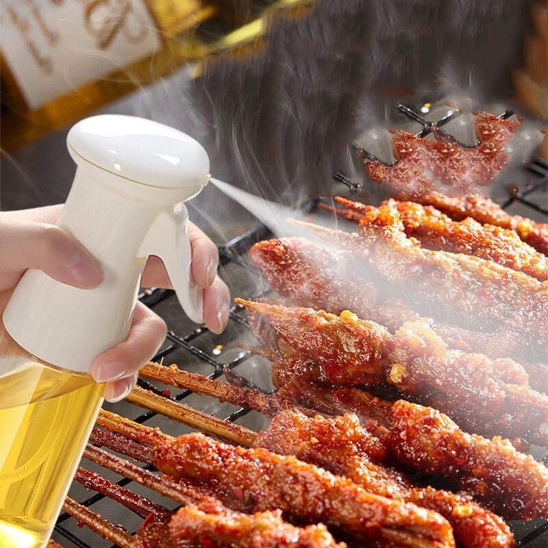 Koken Olie Spuit Olijfolie Fles Barbecue Spray Fles Salade Voor Bakken Braden 210Ml Kruiden Keuken Koken Gereedschap