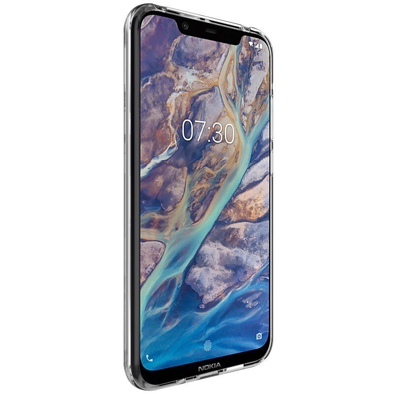 IMAK per Nokia 8.1 Caso 1.3 millimetri Tipo di Ispessimento UX-5 Serie Antiurto Molle di TPU Caso Della Copertura Posteriore per Nokia 8.1 /Nokia X7