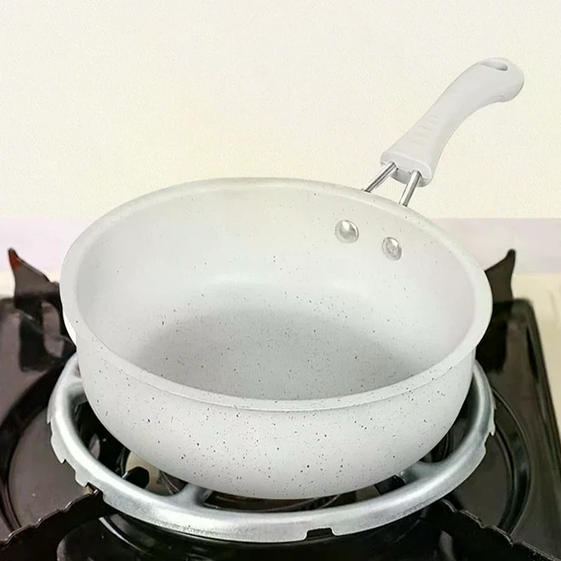 Jævn varme mini stegepande hurtig opvarmning turmalinbelægning omeletpande multifunktionel fortykket nonstick pande 1pc