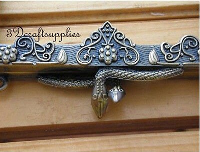 Metall geldbörse rahmen verschluss Clip legieren Anti Bronze- 3 3/4 zoll x 2 zoll C6