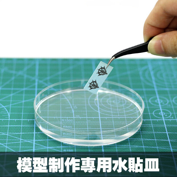 Modelbouw Gereedschap Plastic Water Schotel Water Plaat Grote Maat 9cm