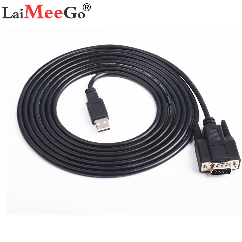 DB9 male interface Serial RS232 USB CABLE cable