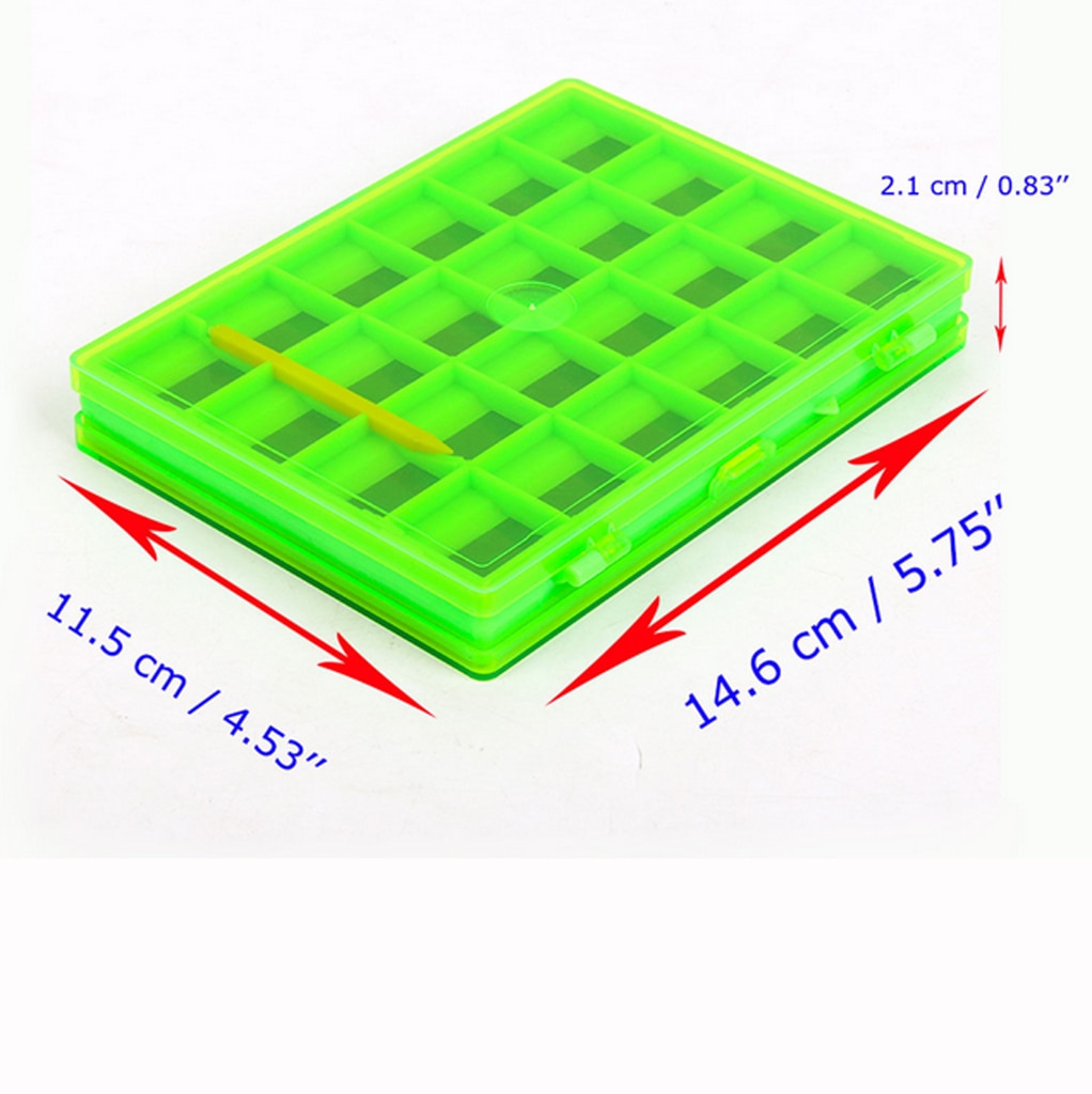 Fly Fishing Box Double Side Magnetic Fly Fishing Box Hooks Storage Case Holder with 44 Compartments