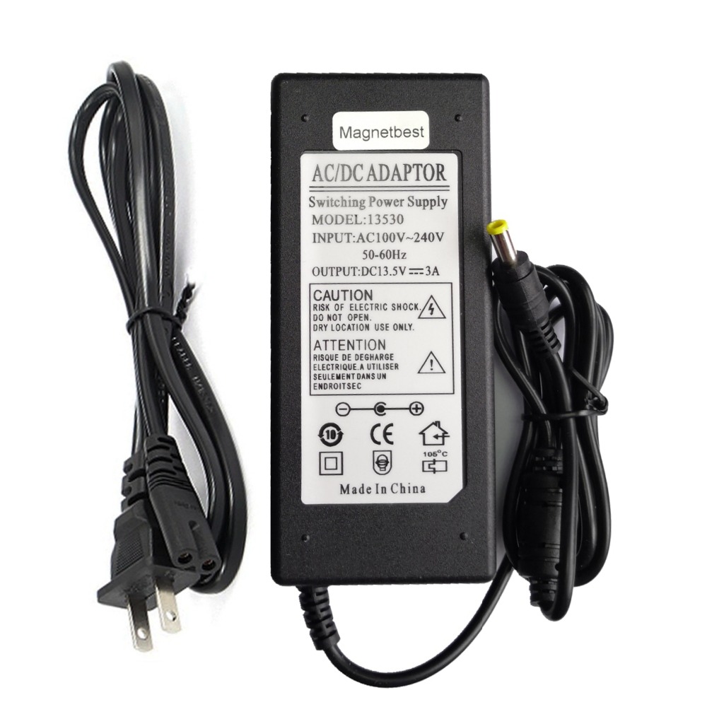 13.5 V 3A Adaptateur Chargeur Pour Epson V33 V370 V220 V330 V300 V330p V37 V100 Scanner Puissance Câble D'alimentation Cordon A392BS A392GB 1.2A