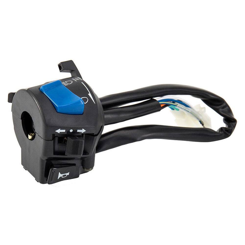 1 Pair Button Waterproof On Off Light Indicator Multifunctional Electric Simple Scooter Power Universal Motorcycle Handle Switch