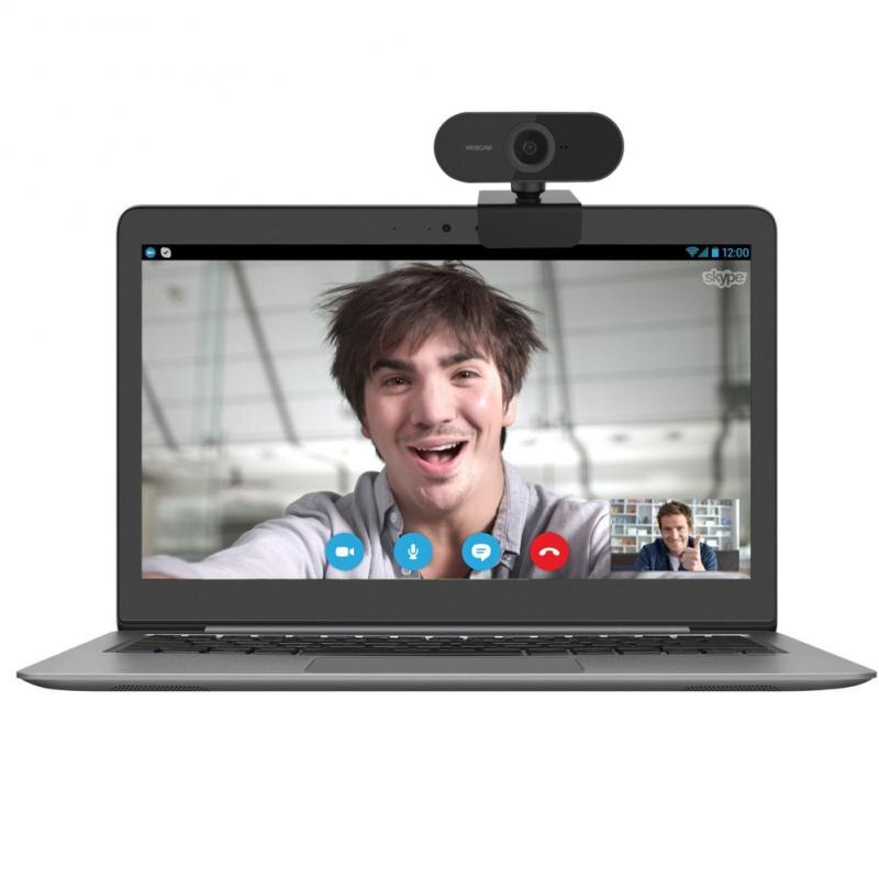 Webcam, full hd 1080p usb, 30fps, foco automático, câmera de computador, webcams, absorção de som embutida microfone 1920*1080