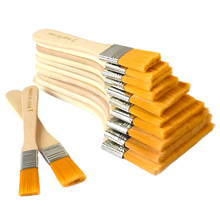 12Pcs Wooden Painting Brush Artists Acrylic Oil Painting Tool Art Supply Set Oil Painting Brush Industrial Brush