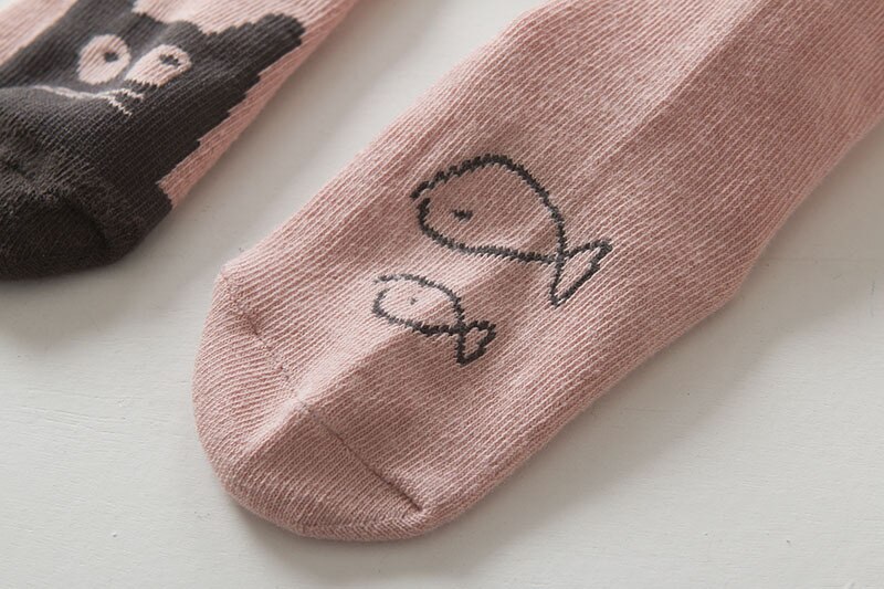 KACAKID Baby socks cute Animal Pattern children baby Socks Cartoon Cotton kids baby Socks Anti-slip Lovely summer Colors ka1035