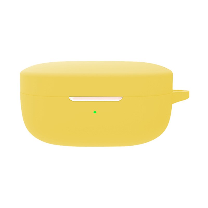 Para redmi airdots 3 caso do fone de ouvido capa protetora silicone bolsa escudo para xiaomi redmi airdots 3 tws bluetooth fone de ouvido caso: YELLOW