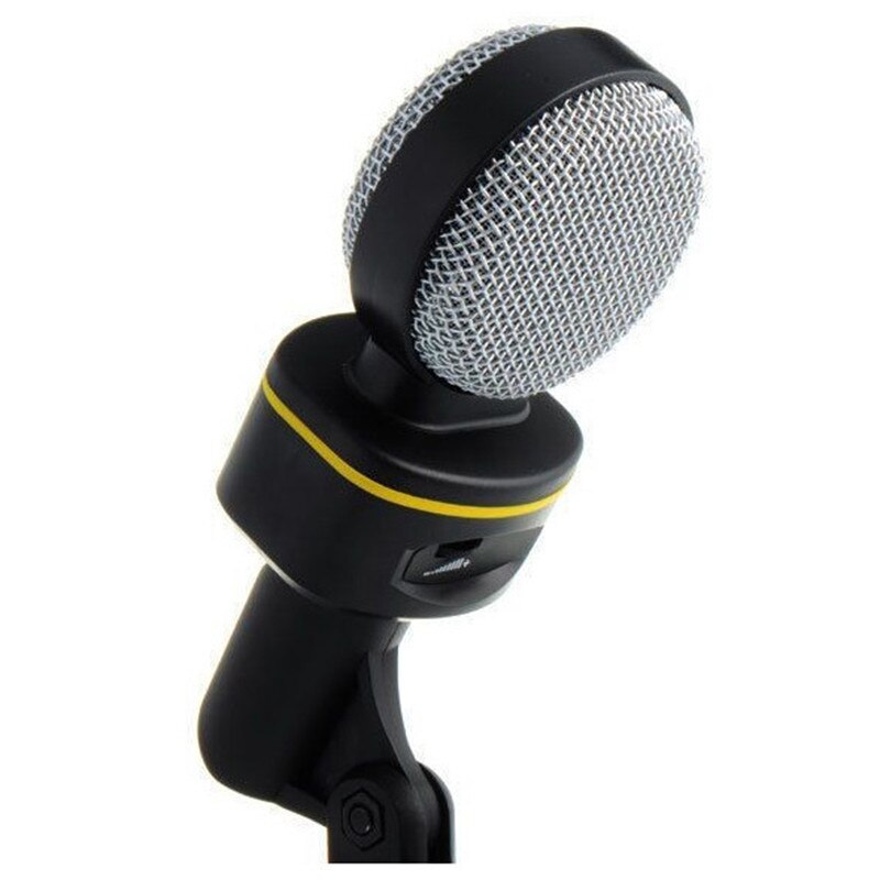 SF-930 Condenser Microphone Stereo Wired 3.5mm Studio Speech With Stand For Video Sound Record Museum Documentary