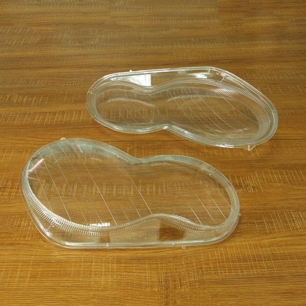 Forlygteglas plastdæksel til mercedes benz  w203 c- klasse 2000-2004 polycarbonat forlygteglasdæksel