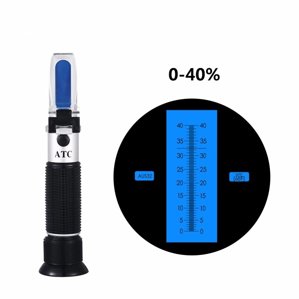 0-40% AdBlue Diesel Exhaust Fluid (DEF) Urea Concentration Refractometer - AUS 32 car refractometer