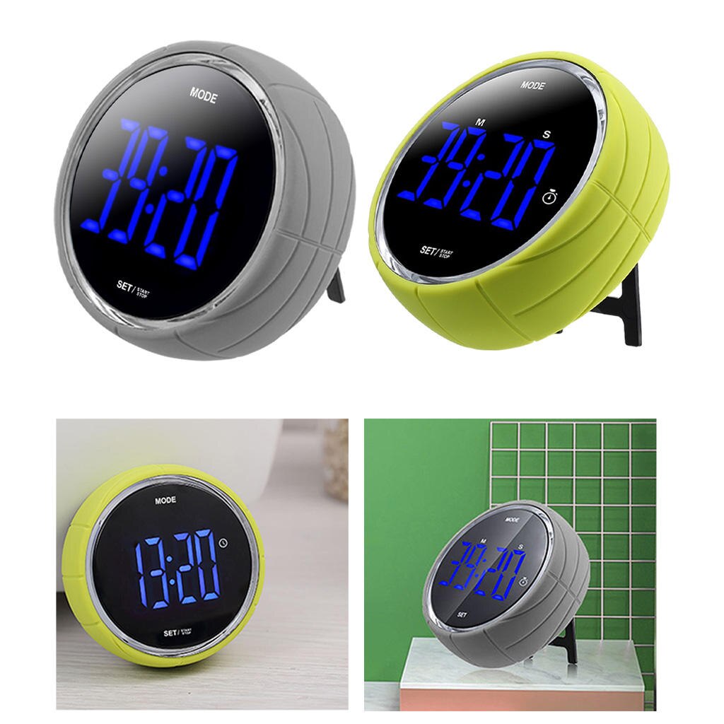 Digital Timer for Kids Magnetic Back Big LCD Display Loud Alarm Minute Second Count Up count down For Classroom, Exercise