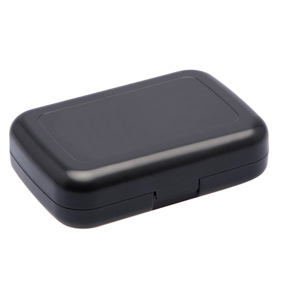 Fishing Tackle Box Double Sides Foam Waterproof Plastic 4 Compartment Fishing Box Fly Fishing Lure Bait Hook Tackle Storage #25