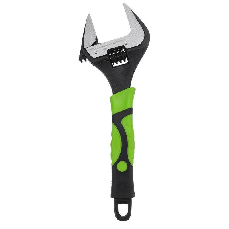 6 Inch Adjustable Wrench 35mm Large Opening Spanner Non-slip Plumbing Tool Kitchen Faucets Bathroom Pipe Nut Wrench