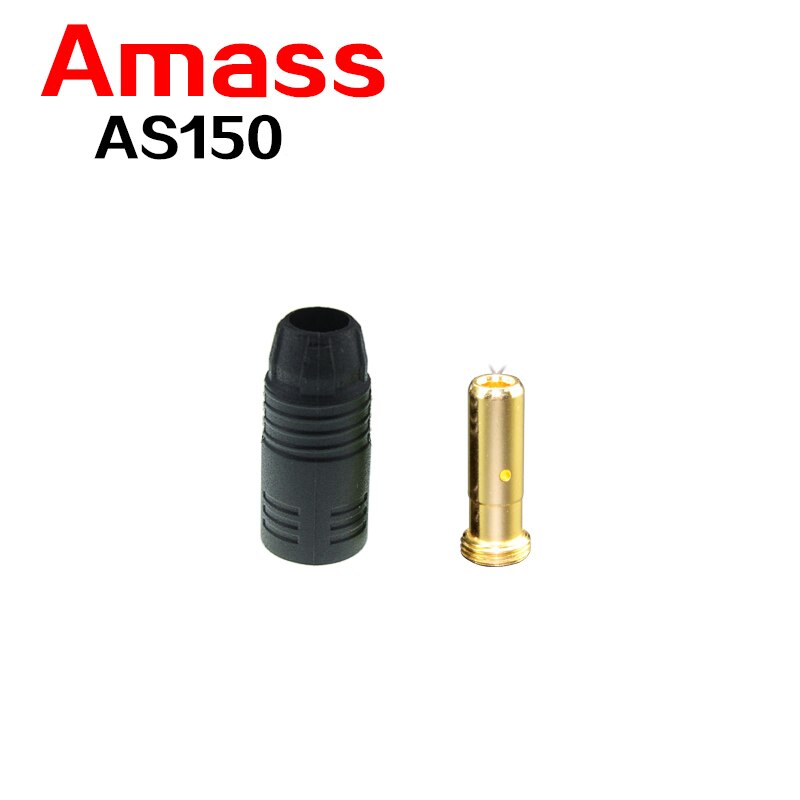 Oryginalne złącze wtykowe bananowe zgromadzić jak150 męskie żeńskie dla 150A prąd o dużym napięciu z 6MM wtyczka bananowa złącza kulowe: 1szt  męski Uncharged