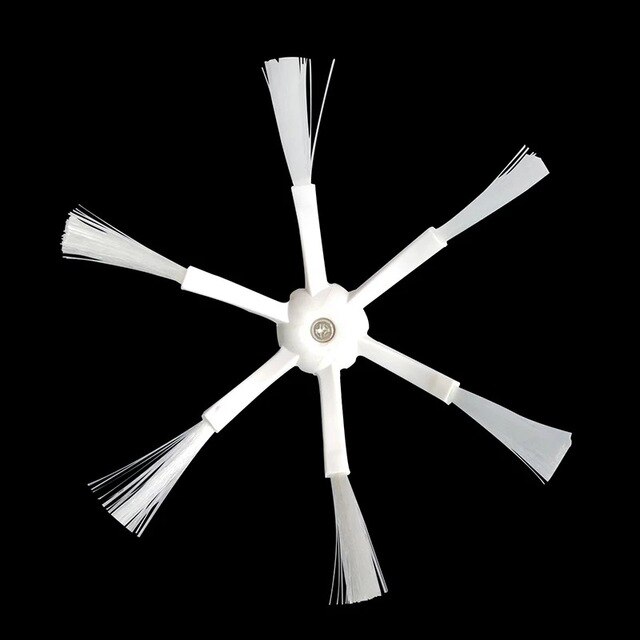 Pièce de rechange pour aspirateur Robot Xiaomi Roborock S5 S50 S51 S55 S5 Max S6 MaxV S6 Pure S7, brosse latérale à 6 bras, accessoires: vert clair