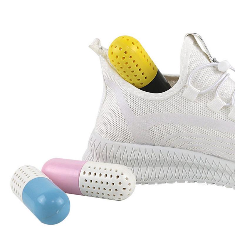 Shoes Deodorizer Closet Steriliser Eliminator Drawer Air Purifying Smell Remover Capsule Shape Moisture Absorber
