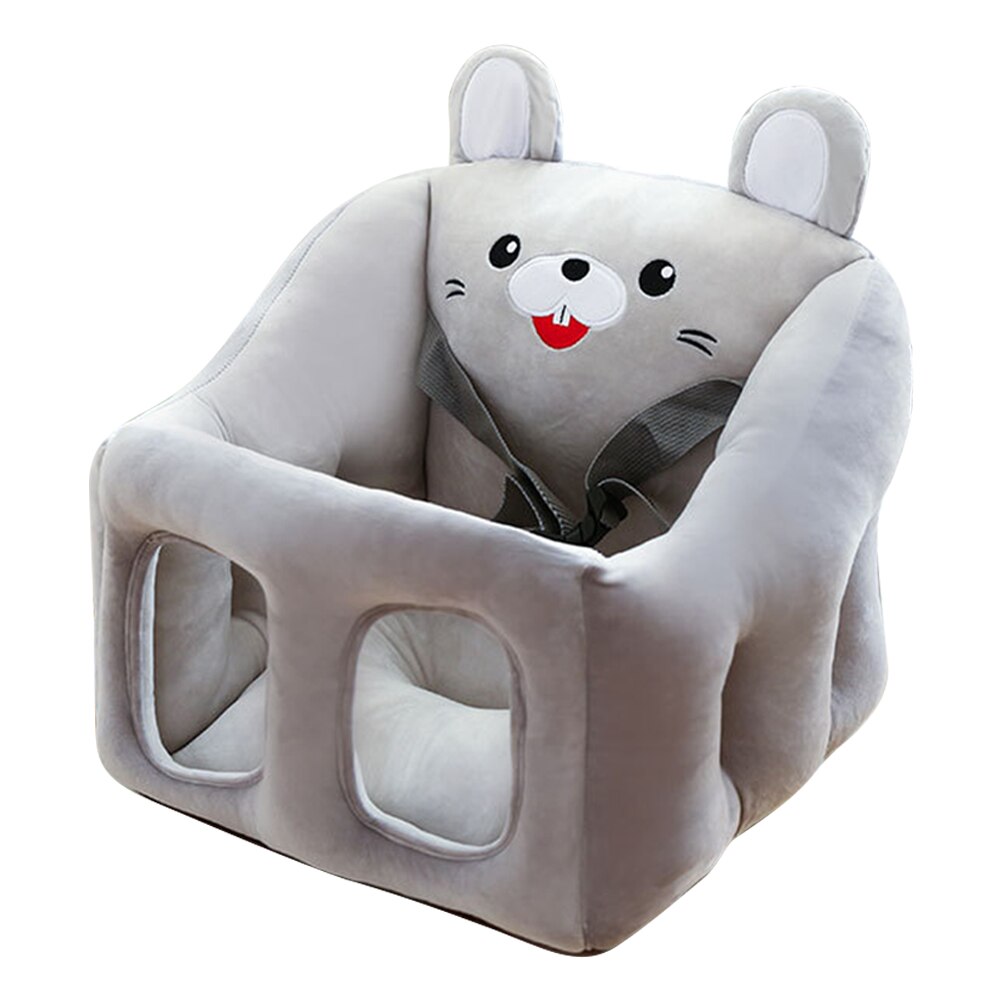 Baby Sofa Support Seat Cover Plush Chair Learning To Sit Comfortable Toddler Nest Puff Washable without Filler Cradle Sofa Chair: Ivory