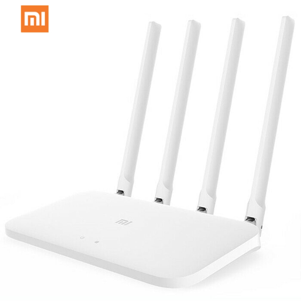 MI Xiaomi Router 4 Wifi Ripetitore 2.4G WiFi Ripetitore Router Singolo Ad Alto Guadagno 4 Antenne di Rete Extender Per Xiaomi 4C: Default Title