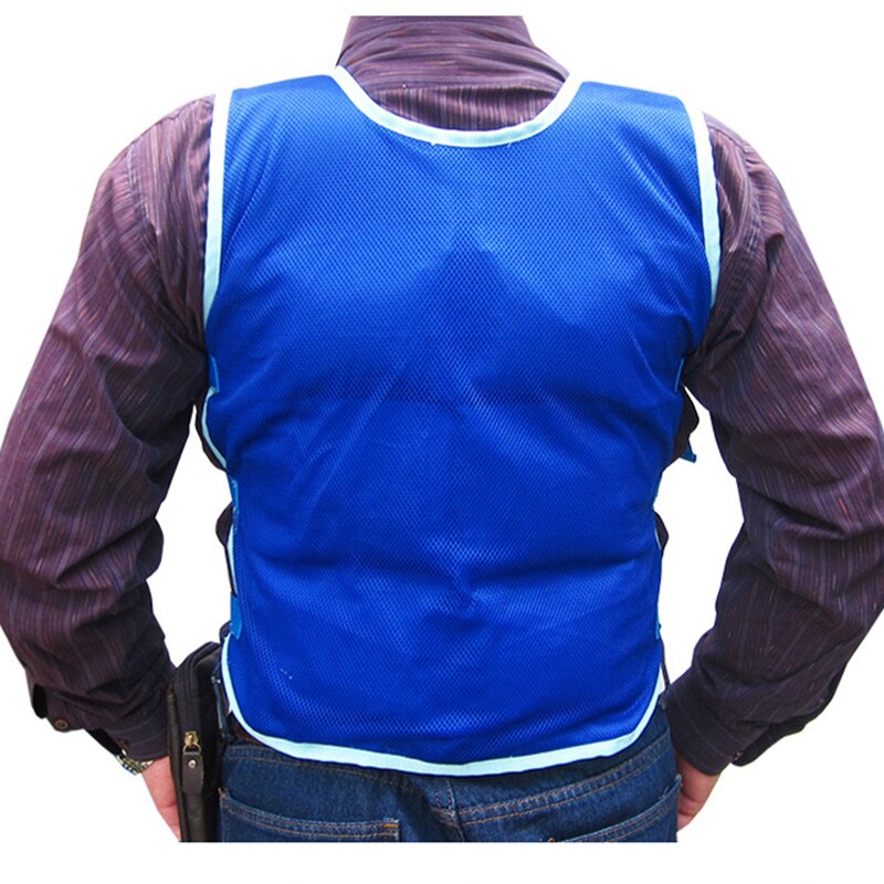 ZYNNEVA été glace gilet de refroidissement gilet de refroidissement pour hommes coup de chaleur de refroidissement en plein air haute température salopette en plein air sac de glace vêtements GC1138