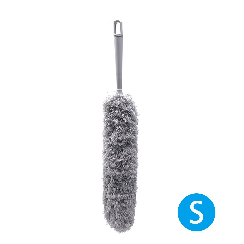 Feather Duster Extension Pole Extra Long Telescopic Dusters Cobweb Duster Bendable Head Cleaning Blinds Roof Ceiling Fan Car: small