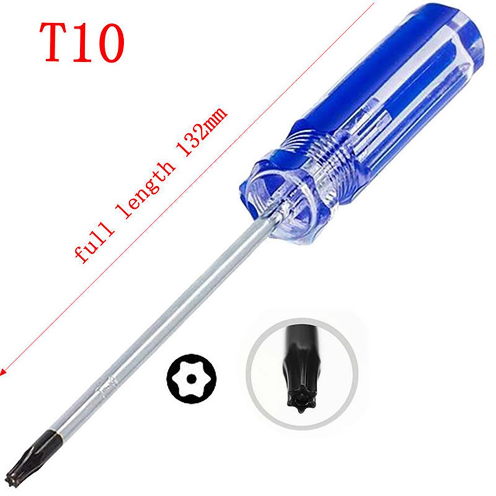 1PC Tamper Proof Screwdriver T8/T9/T10 Torx Security Driver Practical Security Screwdriver For 360 Wired And Wireless Controller
