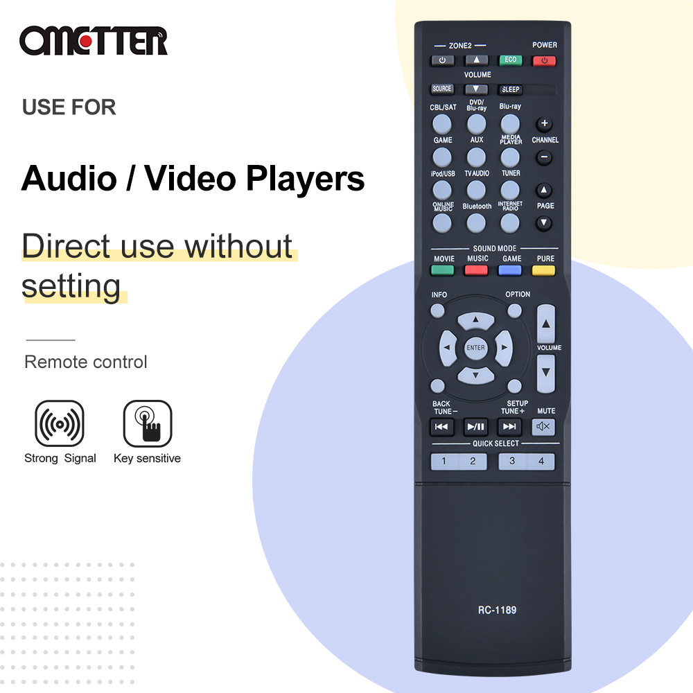 RC-1189 para piezas de receptor AV de Control remoto Denon AVR-S700W AVR-S710W AVR-S720W AVR-X1100W AVR-X1200W