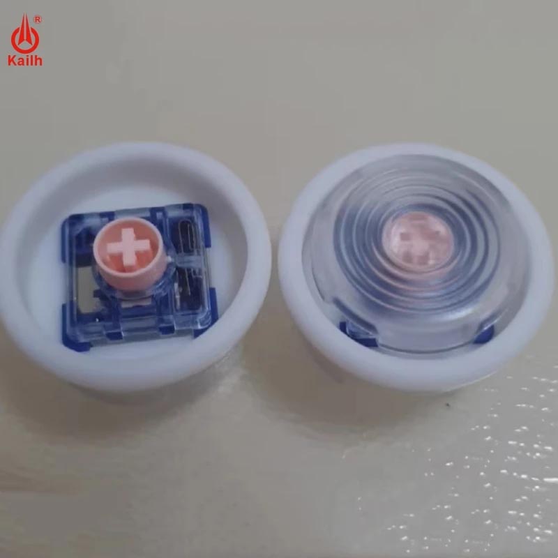 Kailh Islet Pink MINI Switch 35g Low Silent Mechanical Keyboard for Deep Sea Islet Pink Landing MINI 1353Hitbox Linear Keyboard