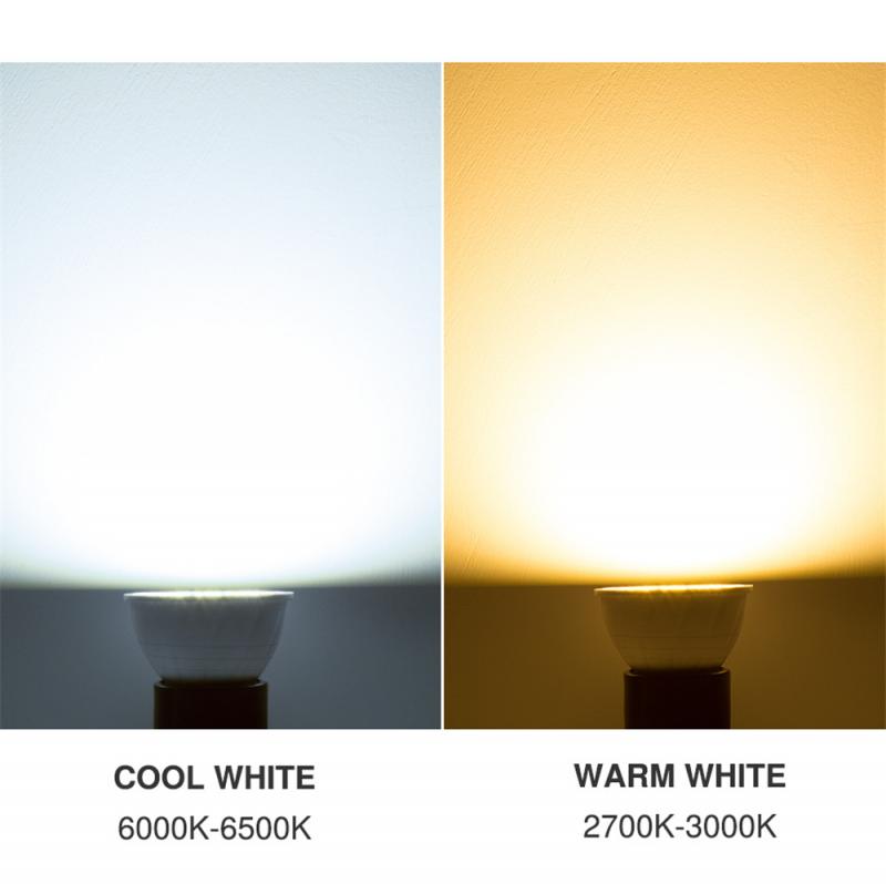 GU10/MR16 220V Led Lamp Cup 2835 Smd Spaarlamp GU10 MR16 Plastic Pakket Aluminium Lamp cup Energiebesparende Verlichting Lampen