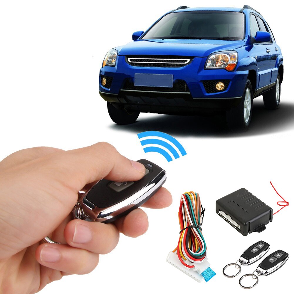 Afstandsbediening Centrale Deurvergrendeling Kit Car Auto Keyless Entry Alarmsysteem 410/T231 Voor Caring Persoonlijke Auto Accessoires