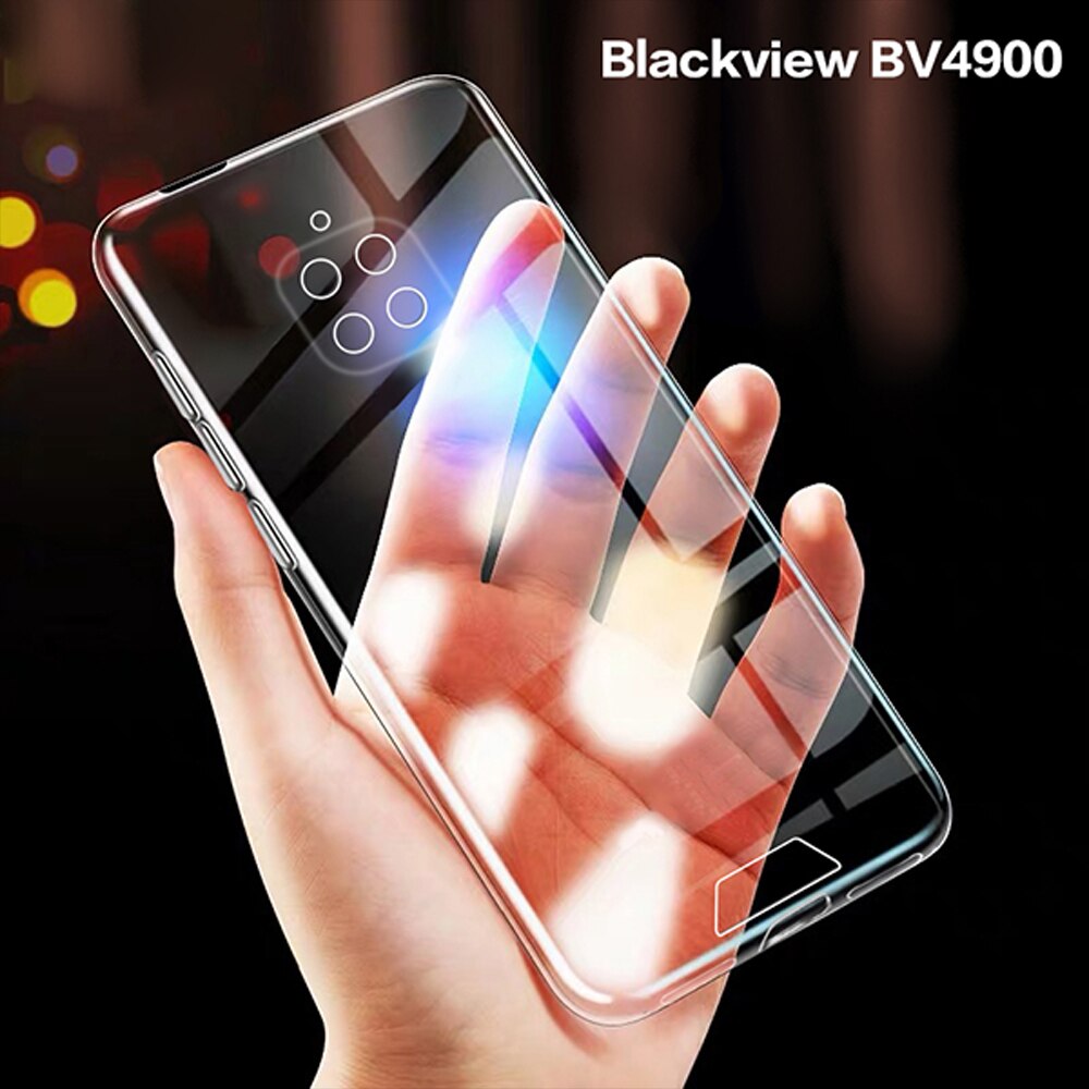 2-In-1 Case + Gehard Glas Op Voor Blackview BV4900 Screenprotector Glas Voor Blackview BV4900 Pro 2.5D glas