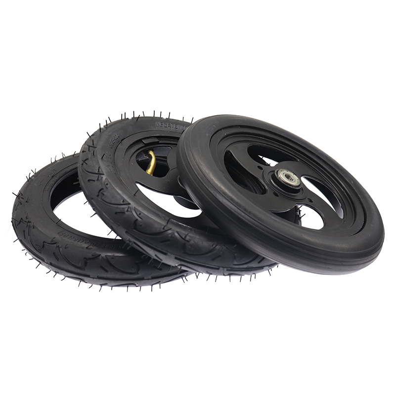 8X1 1/4 Inner Outer Tire 8 Inch Pneumatic Wheel Tyre for Mini Electric Scooter Baby Carriage Wheel Replacement Parts
