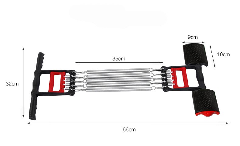 Spring tension device chest expander fitness equipment multi-function tension spring arm exercise physical exercise chest muscle