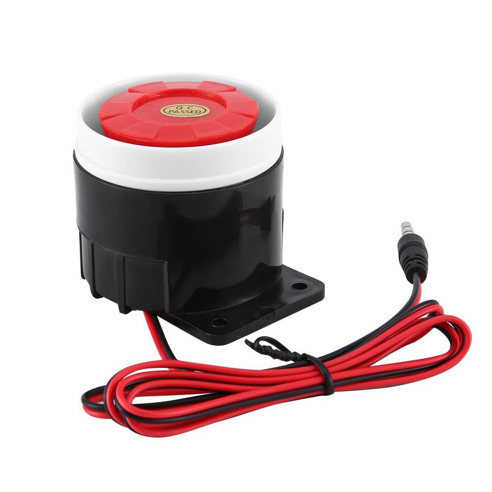 DC Piezo Electronic Buzzer Alarm Siren Security Horn 12V DC Electronic Buzzer Alarm Siren Security Horn 120 dB Alarm Siren