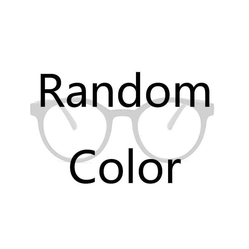 Gafas de bloqueo redondas para niños y niñas, lentes con filtro de Blu-ray, a la: Random color