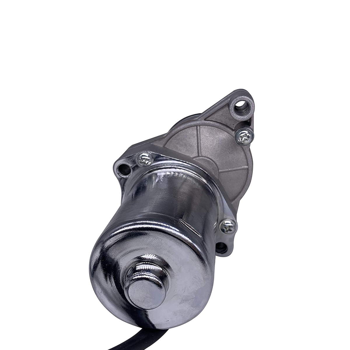 3 Bolt Starter Motor With Line For 50CC 70CC 90CC 100CC 110CC 125CC 4 Stroke Quad Wheelers ATVs Taotao SSR Roketa Go Karts