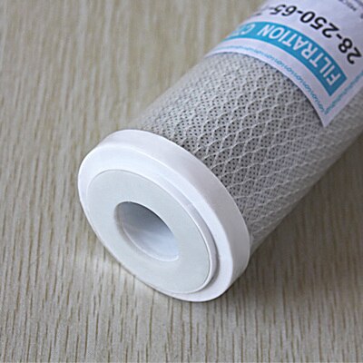 Filtro de agua de carbón activado filtro de cartucho de 10 pulgadas cartucho de filtro reemplazable CTO de carbono de filtro de agua purificador de agua