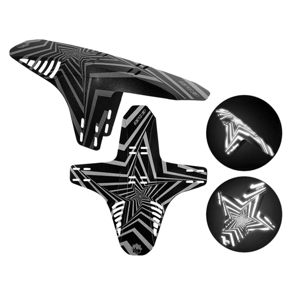 1Pc Mtb Mountain Road Fiets Spatbord Fiets Voor Achter Spatbord Fietsen Rainplate PP5 Materiaal Fiets Accessoires