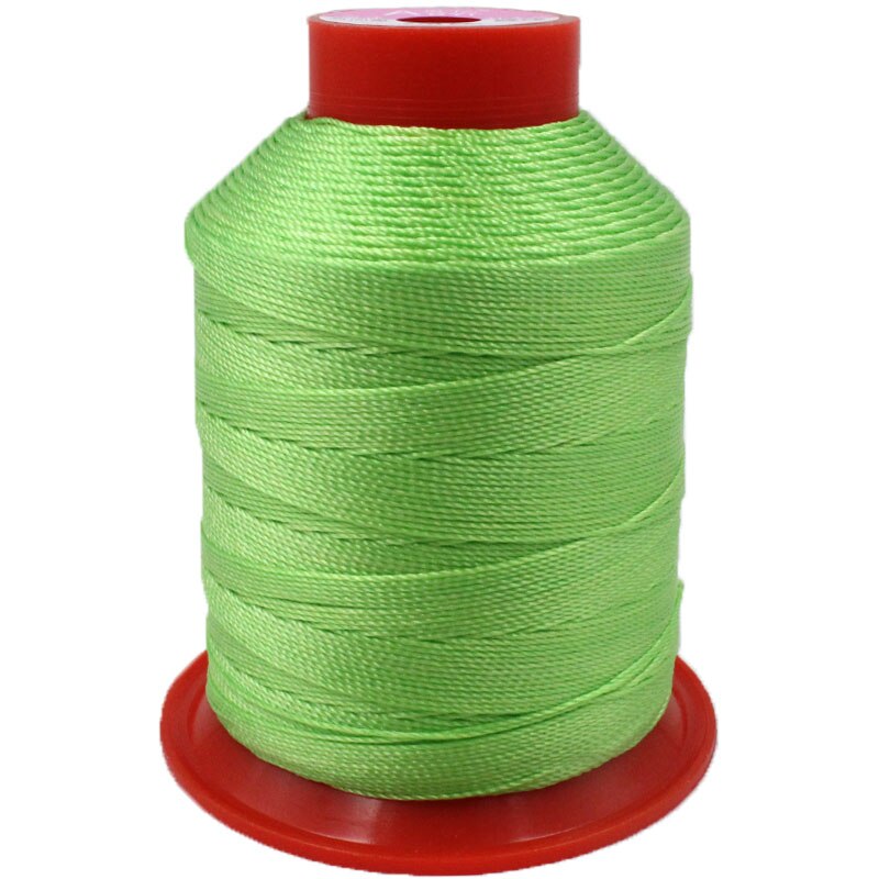 Steering wheel hand stitching handle thread not loose strand Bondi thread bright nylon sewing thread manufacturer: Light green