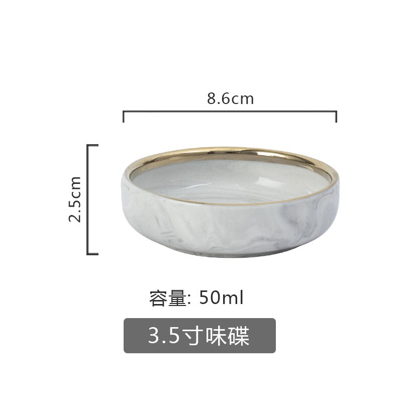 Prato de cerâmica de phnoma penh para salada, pratos para salada estilo ocidental, louças de sopa para casa, 1 peça: 3.5 inch dished