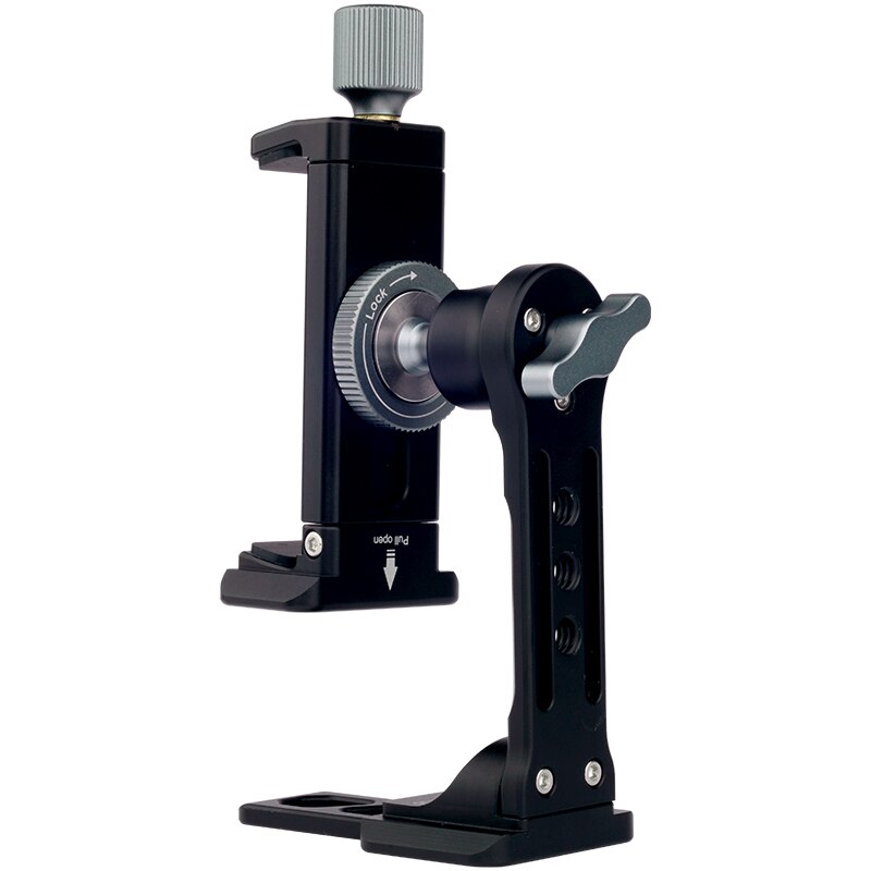 Tripod fixed portable universal vibrato live horizontal and vertical rotation mobile phone photography desktop PTZ bracket clip