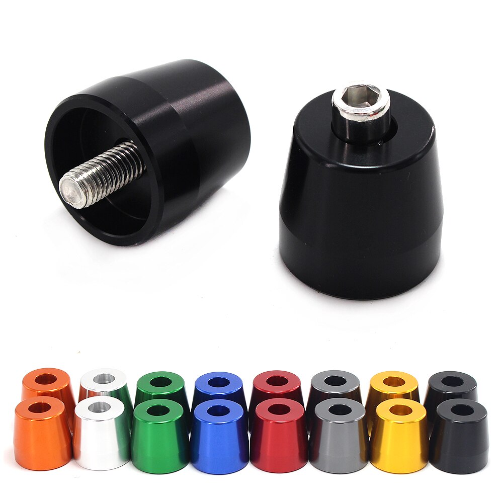 Empuñaduras de manillar para motocicleta KAWASAKI ER6N, ER6F, Z250, Z300, Z650, Z750, Z800, Z900, Z1000, extremos de barra, tapa deslizante, accesorios CNC