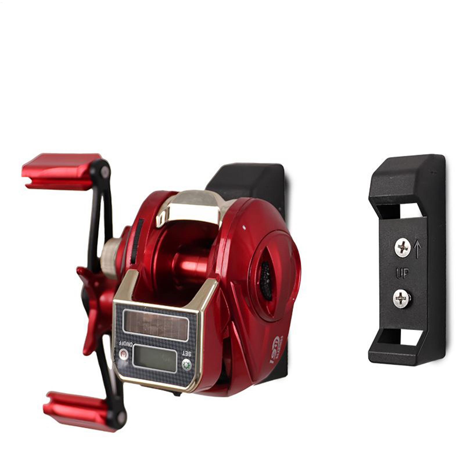 Visserij-reel Stand Reel Opslag Muurbevestiging Rack Houder Displaystandaard Met Schroeven Vissen Accessoires Visuitrusting Apparatuur