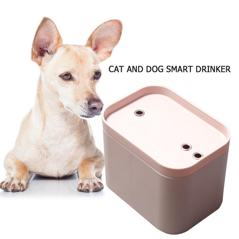 Huisdier slimme automatische drinkwaterfontein kat honden waterdispenser usb-kabel drinkwaterdispenser drinkfilter veilig