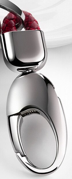 Tpu bilnøkkeldeksel hele deksler tilbehør til hyundai tucson creta  ix25 i10 i20 i30 verna mistra elantra: Rød nøkkelring