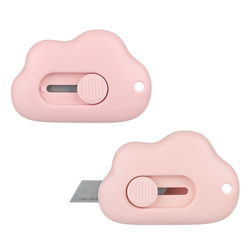 Stylo coupe-papier avec lame en céramique, accessoire en forme de crayon portable, pour peinture parfaite, protection pour les mains, sécurité, point de croix, DIY, 5D: 2pc pink