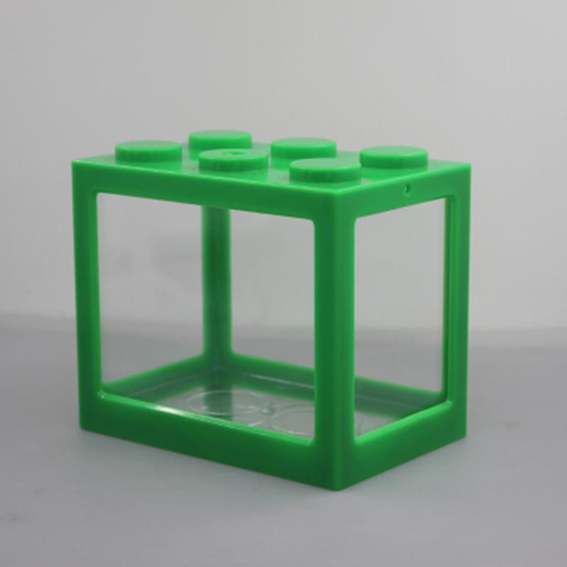 doprowadziło akwarium mini złota Rybka Betta ryba czołg twórczy ekologiczny cylinder gad wiersz cylinder ryba gabinet pulpit Dom dekoracja: zielony