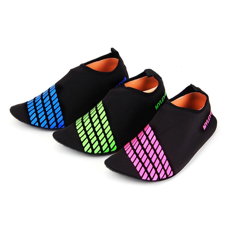 Verão esporte sandálias de pele calçados praia meias ao ar livre homens descalços sapatos aqua água meias